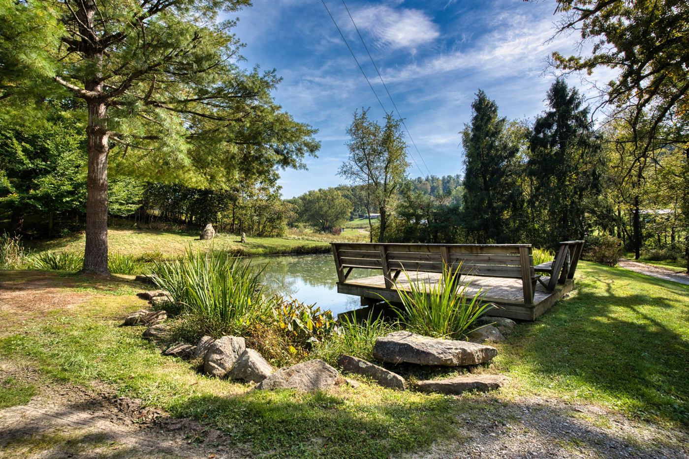 Small dock on the pond